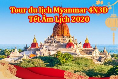 Tour du Lịch Myanmar 4 Ngày 3 Đêm Tết Âm Lịch (Bay Vietnam Airlines)