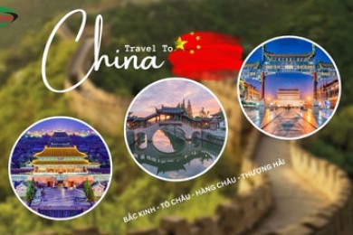 Du lịch Thượng Hải - Hàng Châu - Tô Châu - Bắc Kinh 7 Ngày 6 Đêm
