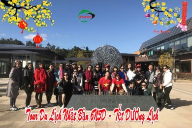 Tour Du Lịch Nhật Bản 6 Ngày 5 Đêm Tết Dương Lịch (Bay Vietjet Air)