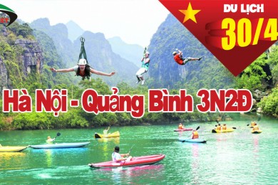 Tour Du Lịch Quảng Bình 3 Ngày 2 Đêm lễ 30-4 & 1-5