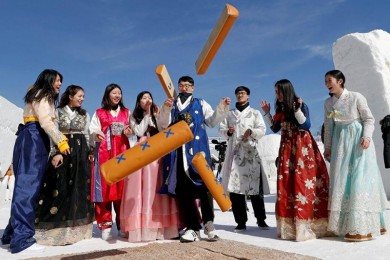 Tour Hàn Quốc Tết 2025: Hà Nội - Seoul - Nami - Lotte world - Trượt tuyết Elysian
