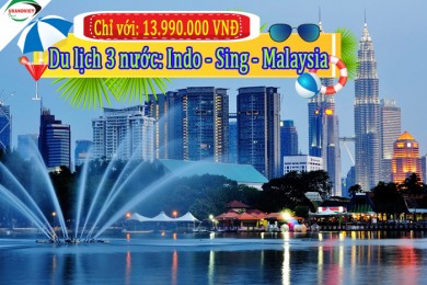 Du Lịch Singapore – Indonesia – Malaysia 6 ngày 5 Đêm