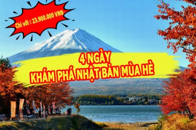 Tour Du Lịch Nhật Bản 4 Ngày Kết Hợp Với Khám Chữa Bệnh Tại Nhật Bản