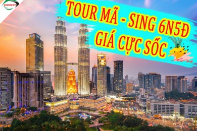 Tour Du Lịch Singapore - Malaysia 6 ngày 5 đêm từ Hà Nội