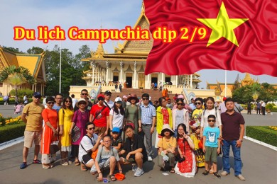 Tour Campuchia Siem Riep - Phnom Penh 4 Ngày 3 Đêm Lễ 2/9