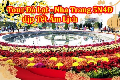 Tour Du Lịch Đà Lạt – Nha Trang 5 Ngày 4 Đêm Tết Âm Lịch