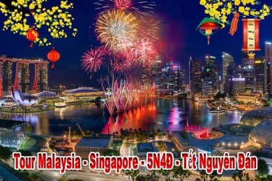 Tour Du Lịch Malaysia - Singapore 5 Ngày 4 Đêm Tết Nguyên Đán 2025 (Bay AirAsia + Vietjet Air)