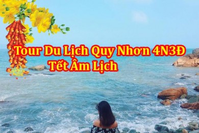 Tour Du Lịch Quy Nhơn - Phú Yên 4 Ngày 3 Đêm Tết Âm Lịch 2025 Từ Hà Nội