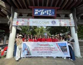 Trường PTTH Phạm Hồng Thái đi du lịch Hàn Quốc