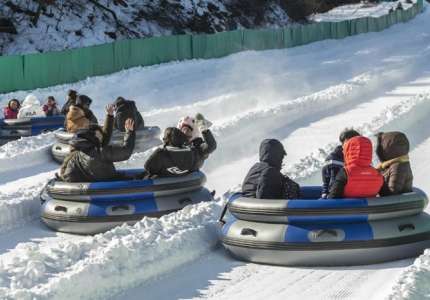 Trải nghiệm công viên tuyết- Snow Buster Hàn Quốc mùa đông