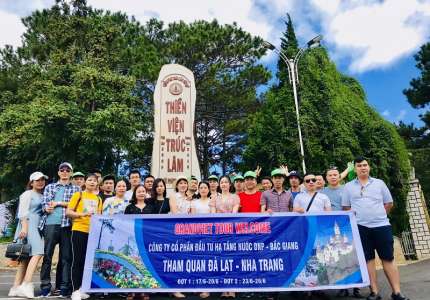 Công Ty CP Đầu Tư Hạ Tầng Nước DNP - Bắc Giang du lịch Nha Trang – Đà Lạt hè 2020