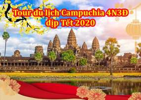 Du Lịch Campuchia - Siemreap - Phnompenh 4 Ngày Tết 2020