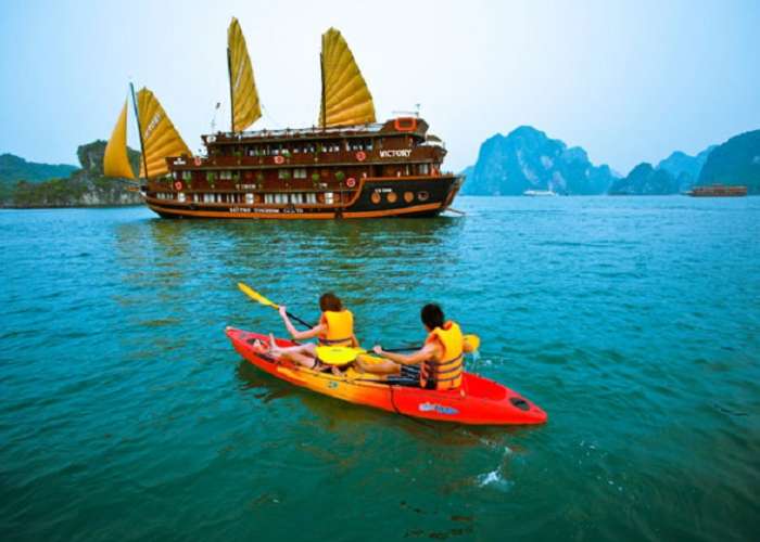 Tour Hạ Long - Đảo Cát Bà 3 ngày 2 đêm bằng tàu Golden Lotus Garden
