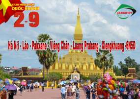 Tour Du Lịch Lào 6 Ngày 5 Đêm 2/9/2022 Từ Hà Nội Bằng Ô Tô