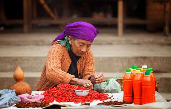 Ớt thóc là nguyên liệu chính