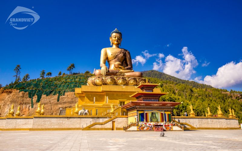 Đại tượng Phật Dordenma - Du lịch Bhutan từ Hà Nội