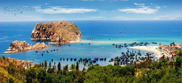 Toàn cảnh Hòn Khô - Quy Nhơn