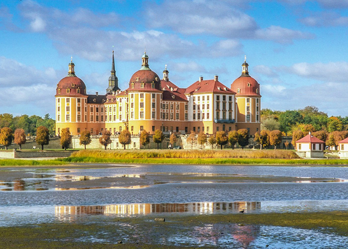 lau-dai-moritzburg-duc Lâu đài Moritzburg, Đức