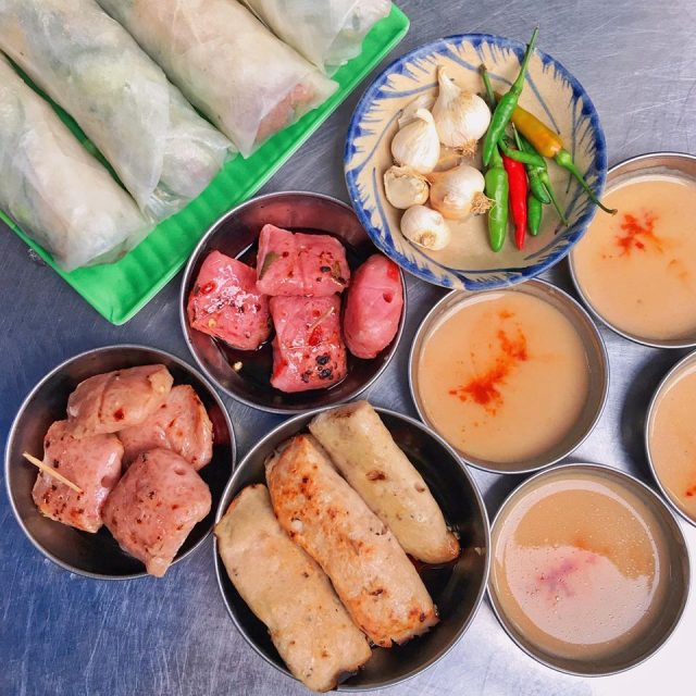 Món Nem Nướng tại Quy Nhơn