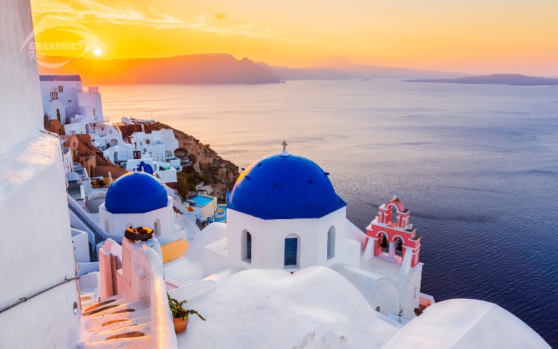 Thành phố biển Santorini - Tour du lịch Hy Lạp - Thổ Nhĩ Kỳ