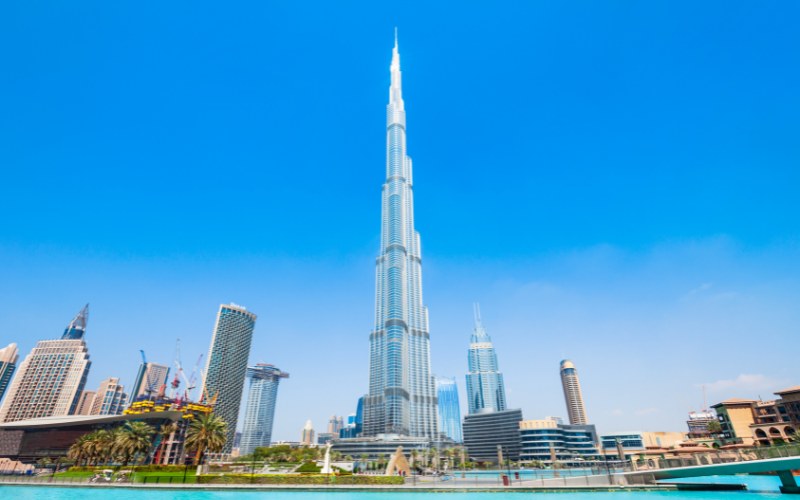 Tòa tháp cao nhất thế giới Burj Khalifa