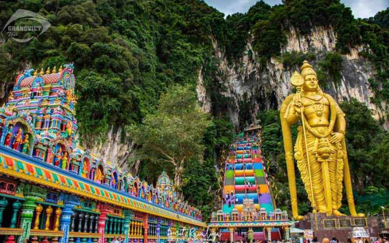 Động Batu - du lịch Singapore Malysia