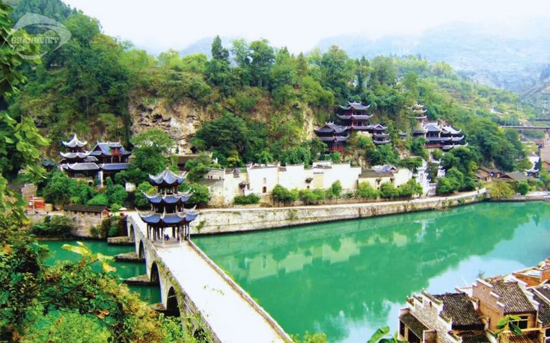 Trấn Viễn Cổ Trấn - Du lịch Nam Ninh Lệ Ba