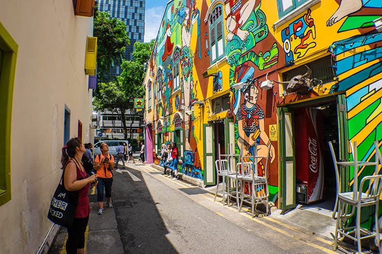 dia-diem-du-lich-singapore-mua-he-haji-lane haji lane