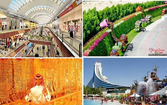 Dubai phồn hoa Thành phố Dubai phồn vinh