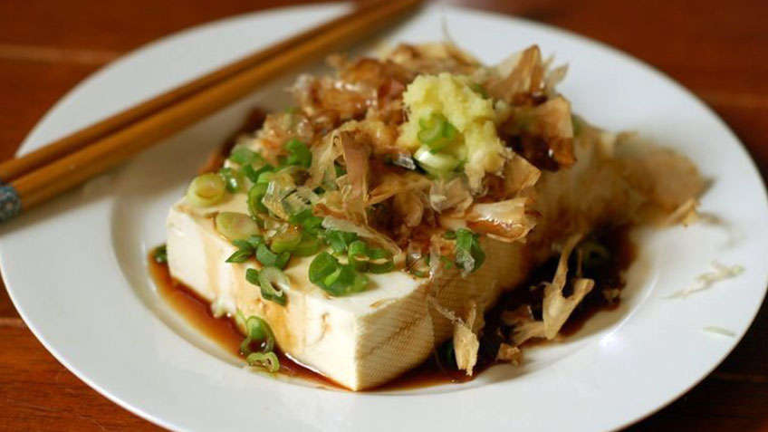 hiyayakko Món tào phớ Nhật Bản