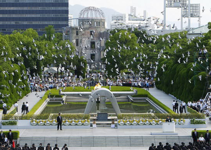 khu-tuong-niem-hiroshima-nhat-ban Đài tưởng niệm Hiroshima
