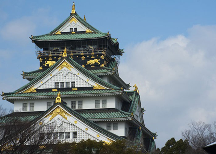 lau-dai-osaka-10 Diện mạo hiện tại của lâu đài Osaka