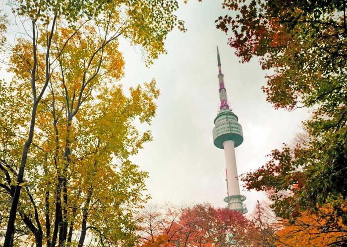 thap-nam-san Tháp Namsan hay còn gọi là N Seoul Tower