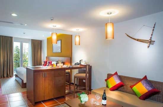 Nội thất bên trong khách sạn U-SaPa