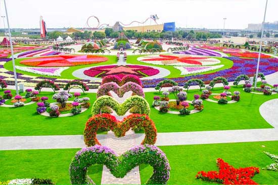 Vườn hoa lớn nhất thế giới Vườn hoa lớn nhất thế giới