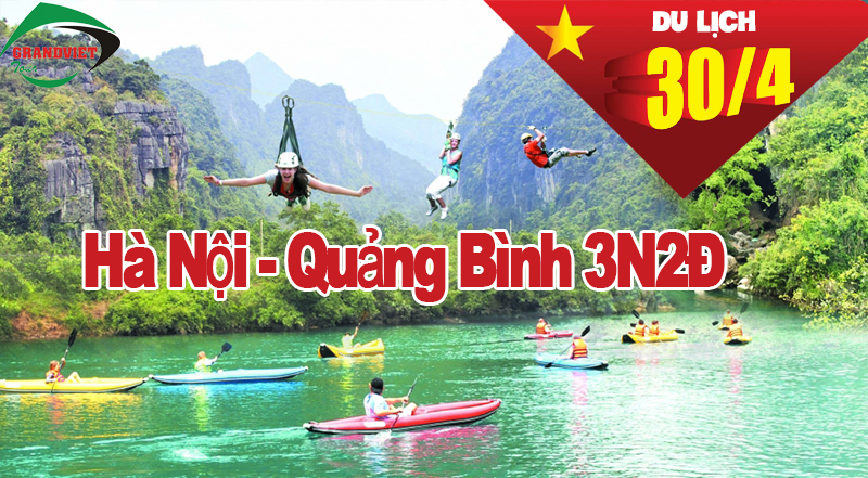 Tour Du Lịch Quảng Bình 3 Ngày 2 Đêm lễ 30-4 & 1-5