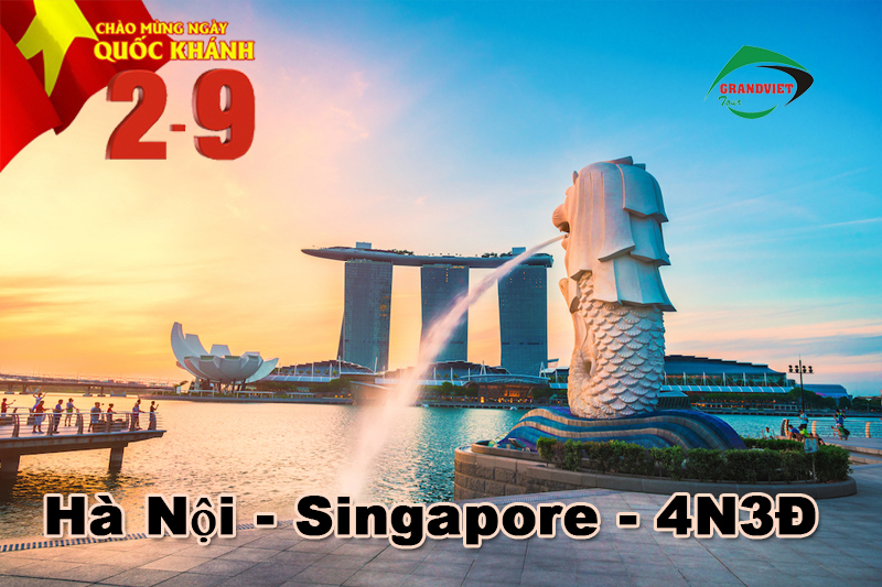 Tour Du Lịch Singapore 4 Ngày 3 Đêm 2/9/2025