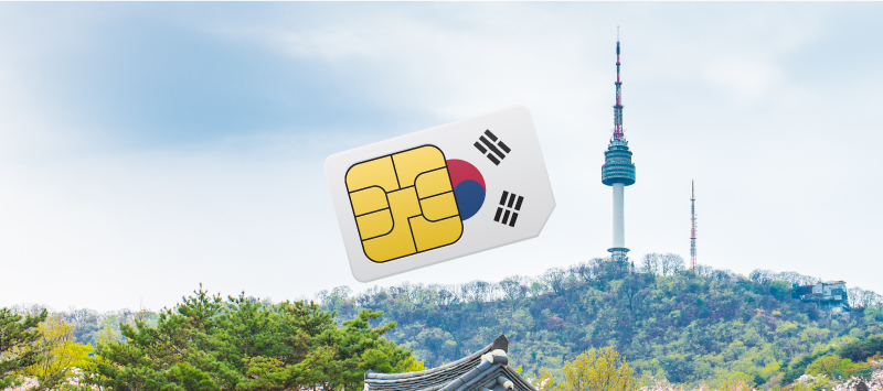 Sim du lịch Hàn Quốc 4G