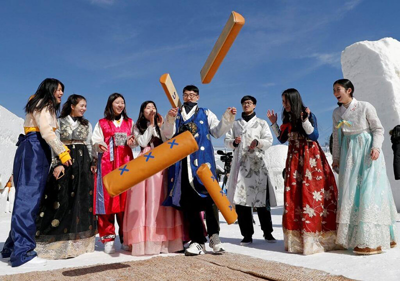 Tour Hàn Quốc Tết 2025: Hà Nội - Seoul - Nami - Lotte world - Trượt tuyết Elysian