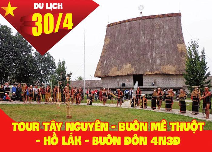 Tour Tây Nguyên - Buôn Mê Thuột - Hồ Lắk - Buôn Đôn Dịp Lễ 30/4