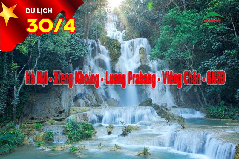Tour Du Lịch Lào 6 Ngày 5 Đêm Lễ Hội Té Nước và Dịp Lễ 30/4-1/5 Bằng Đường Bộ