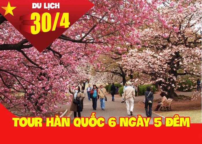 Tour Du Lịch Hàn Quốc 6 Ngày 5 Đêm Dịp lễ 30/4 Và 1/5 (Bay KE/OZ 5*****)