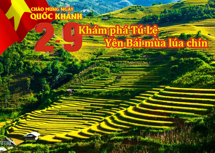 Tour Mù Cang Chải - Suối Vàng - Tú Lệ - Khau Phạ 3 Ngày 2 Đêm