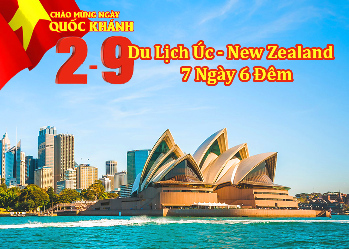 Du Lịch Úc - New Zealand 7 Ngày 6 Đêm Lễ 2/9