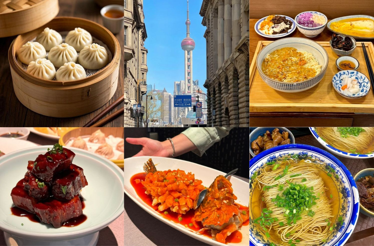 Thưởng thức ẩm thực đêm Thượng Hải