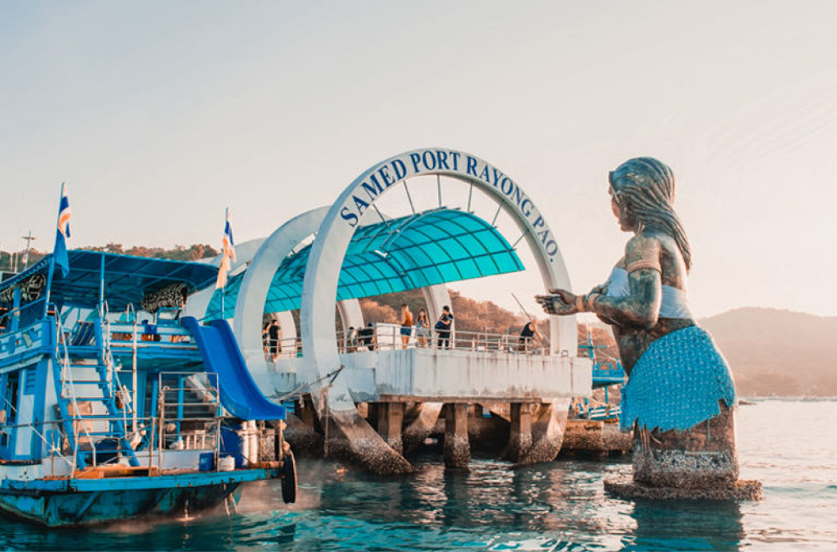Tượng nàng tiên cá Koh Samet – Biểu tượng văn hóa của hòn đảo