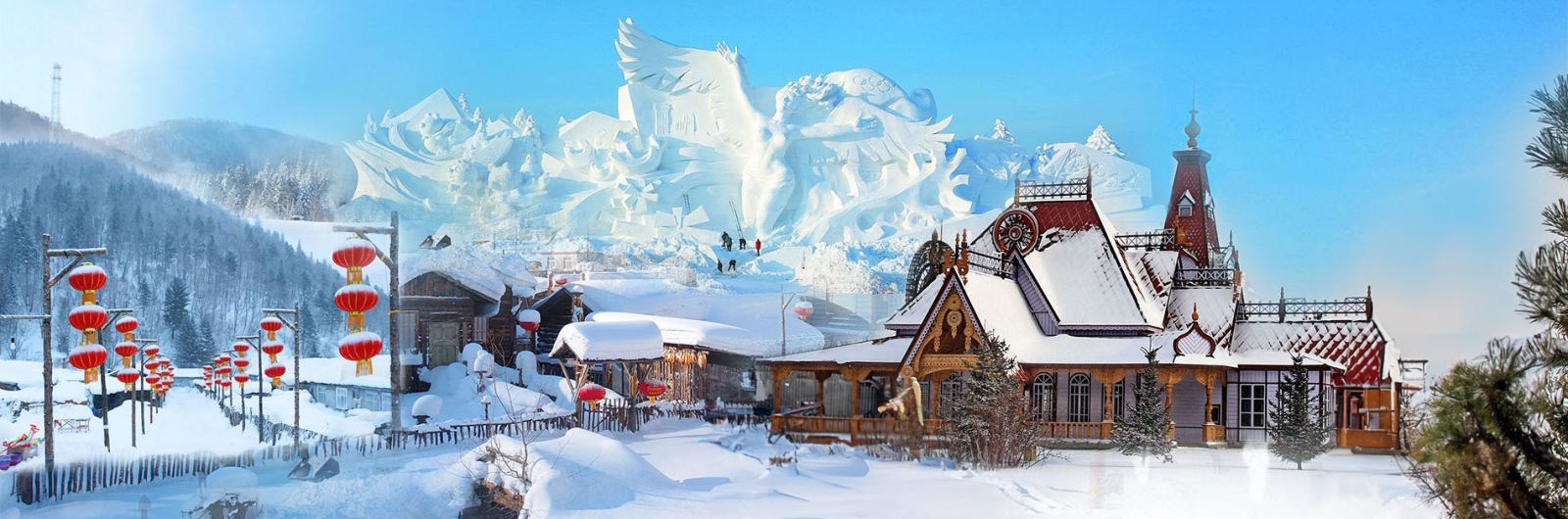 TOUR TRUNG QUỐC TẾT - CÁP NHĨ TÂN –YABULI -  LÀNG TUYẾT HƯƠNG – TRANG VIÊN VOLGA – THẾ GIỚI BĂNG ĐĂNG