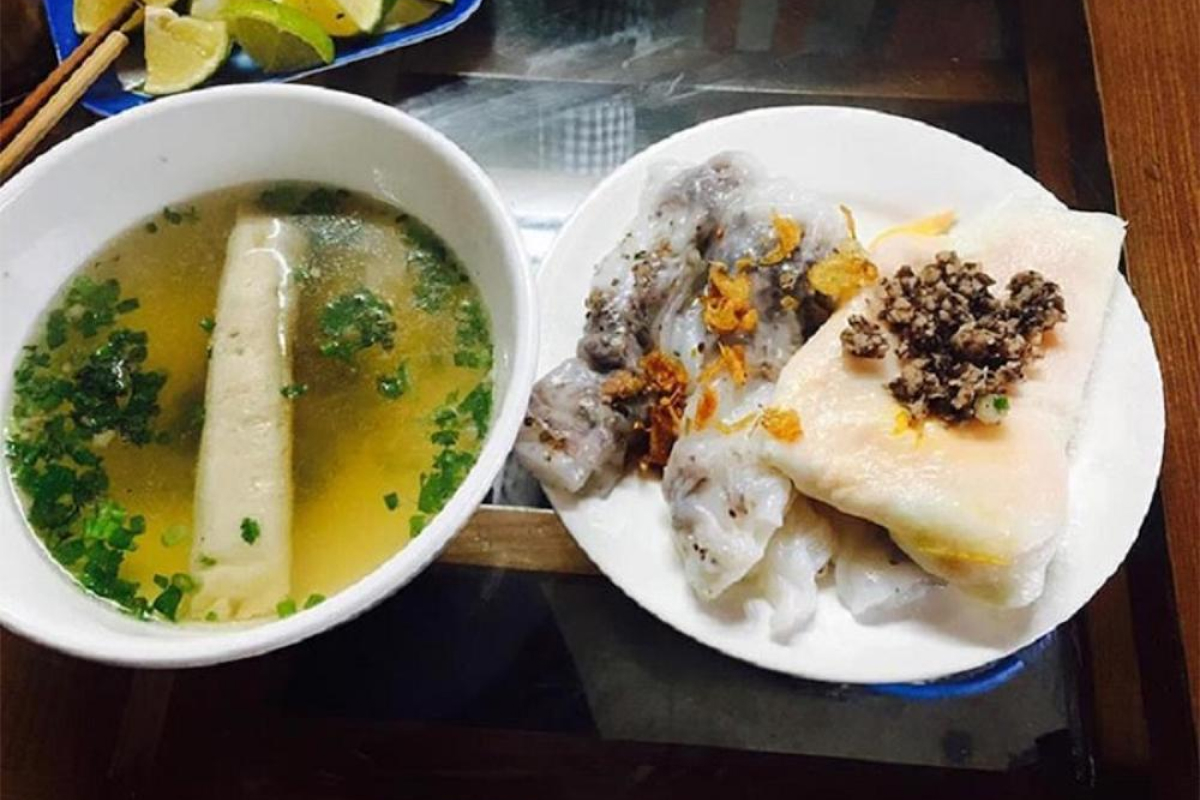 Bánh cuốn ở Đồng Vân