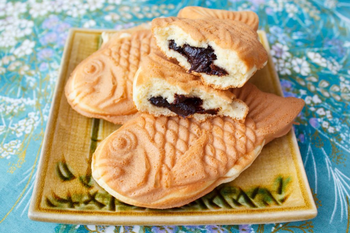 Taiyaki – bánh cá ngọt đường phố Nhật Bản