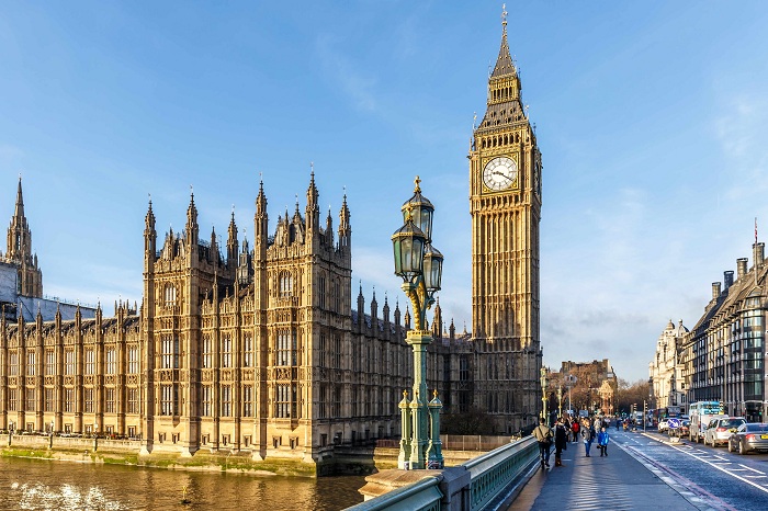 Tháp đòng hồ Big Ben - đồng hồ Elizabeth